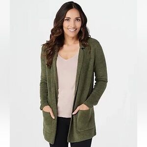 Barefoot Dreams | CozyChic Lite Double Knit Cardigan size S